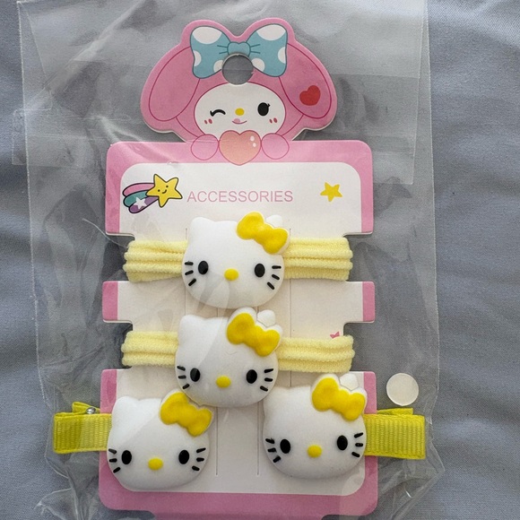 Strawberry Shortcake, Care Bears, Yellow Kitty hair accessories - Picture 4 of 9